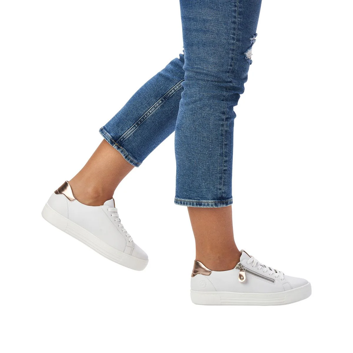 Remonte Rock D0903 Women's Zip Sneaker - Image 5