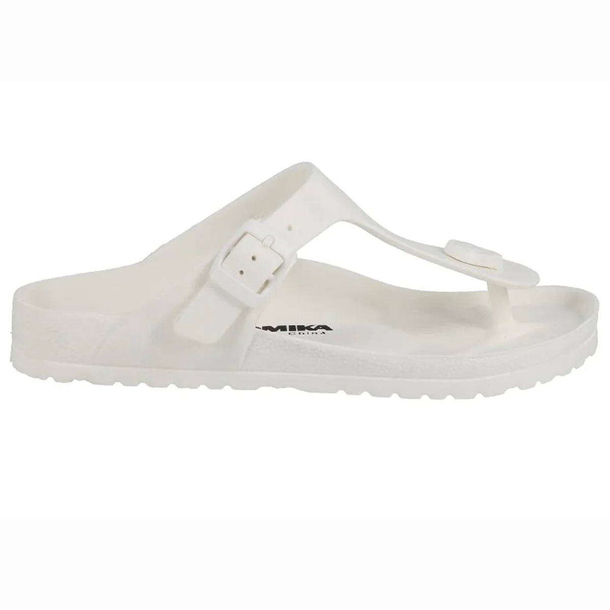 Roemer 07 Toe Thong EVA Sandal in White - Image 2