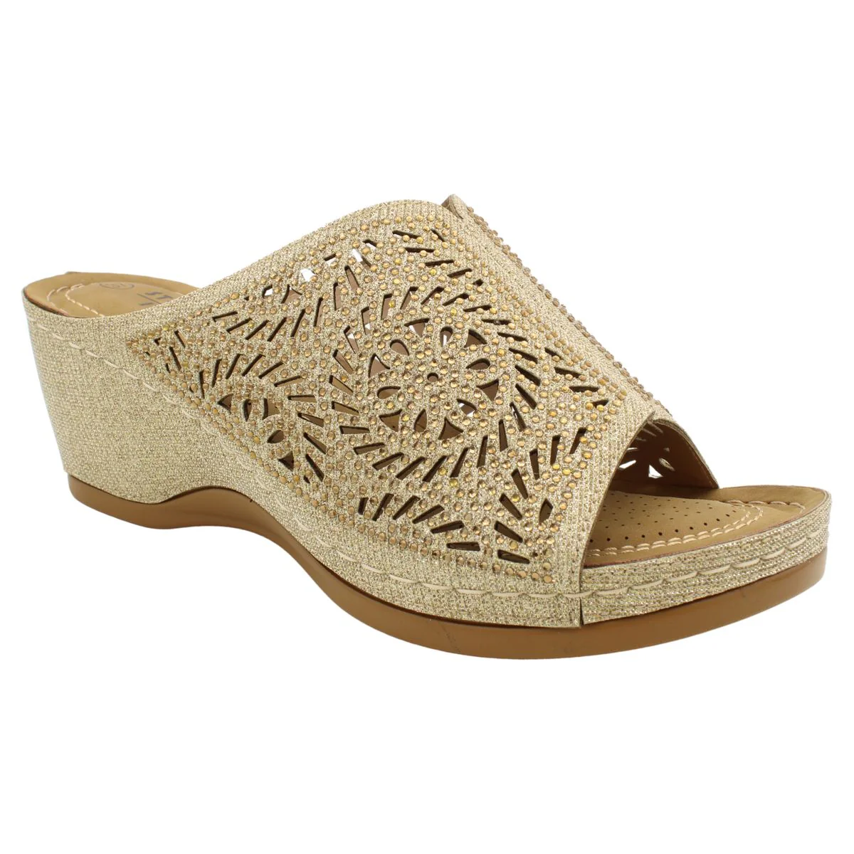 S5036 Wedge Slide Sandal