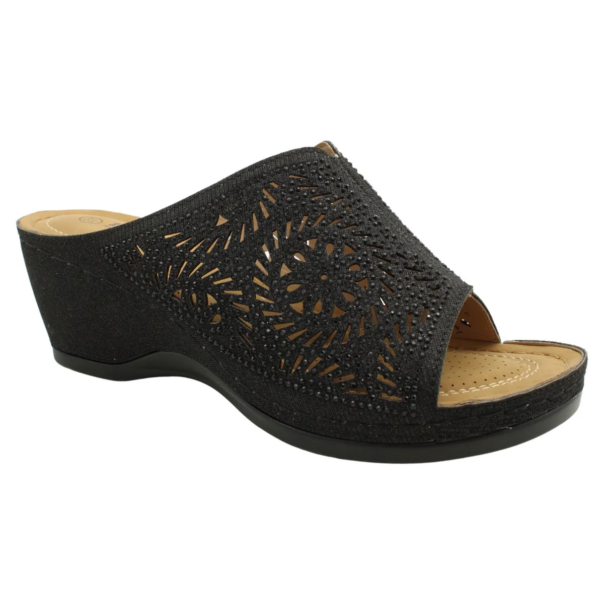 S5036 Wedge Slide Sandal - Image 2