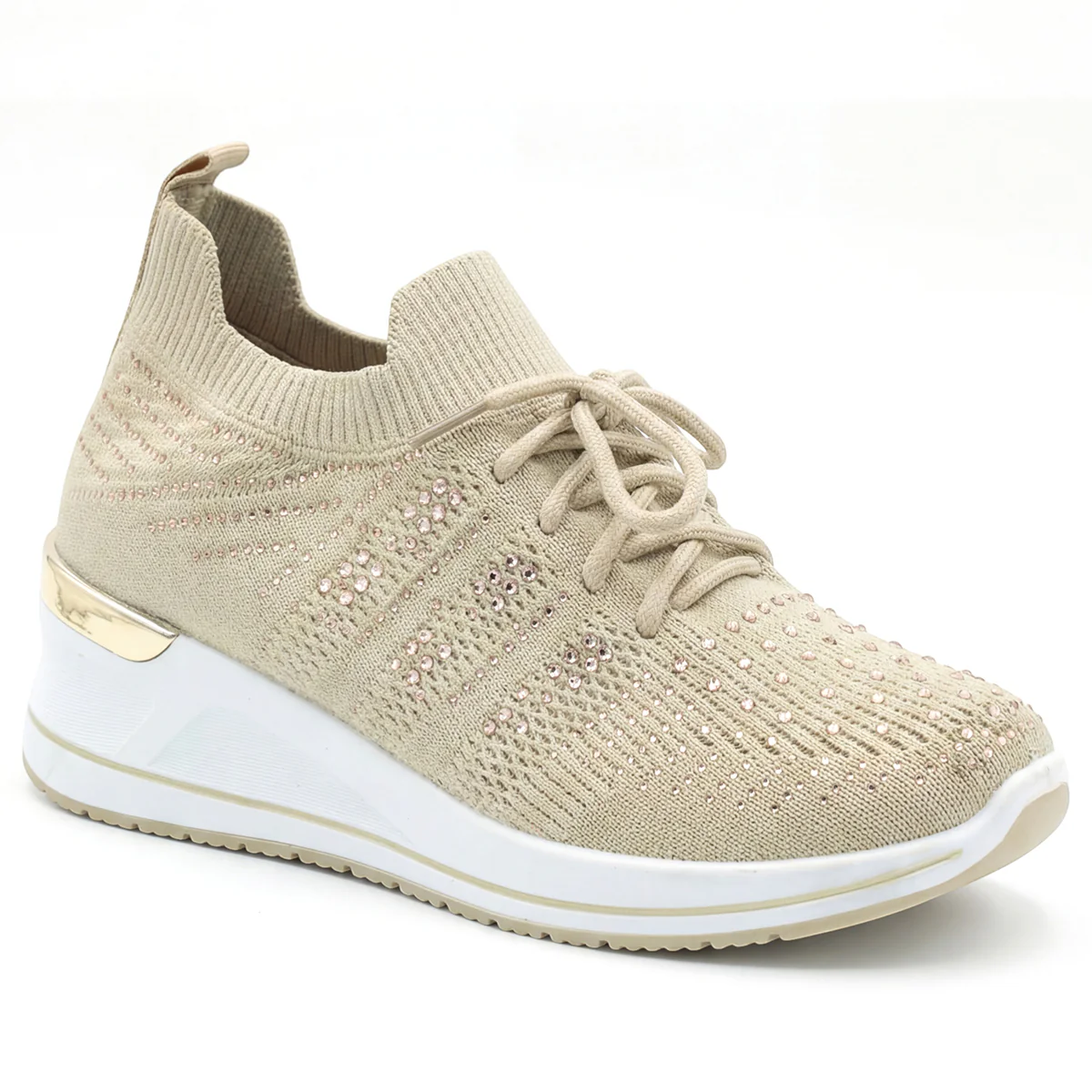 S5479 Sparkle Lace Sneaker - Image 2