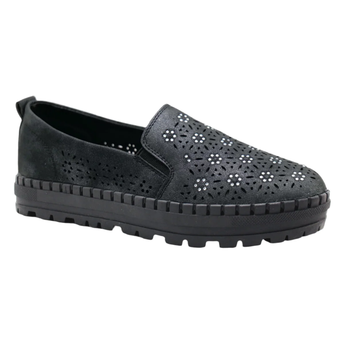 S5481 Sparkle Slip On Shoe