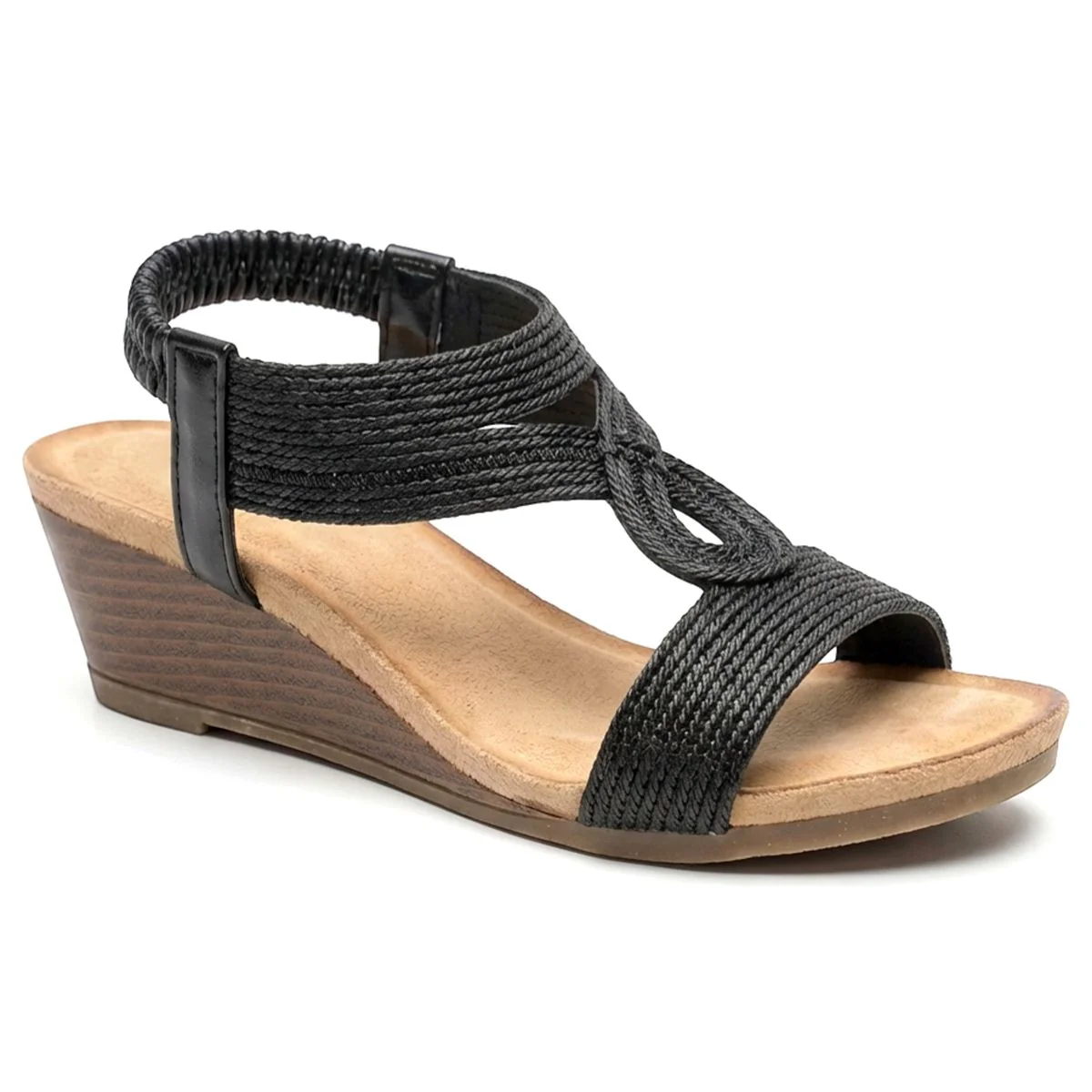 S5577 Dress Wedge Sandal - Image 3