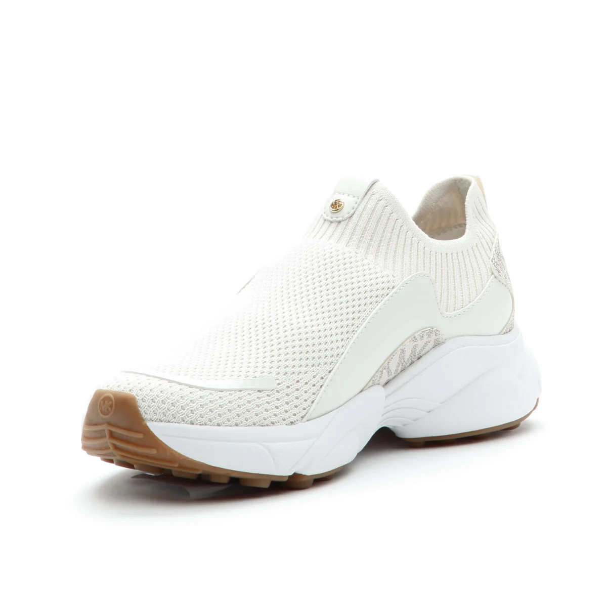 Michael Kors Sami Knit Women's Sneaker Cream - Image 3