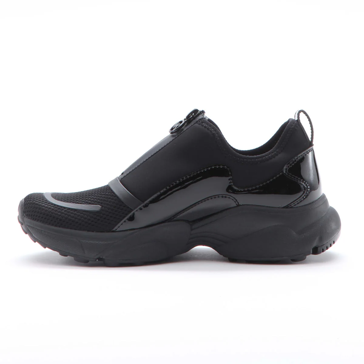 Michael Kors Sami Zip Sneaker in Black - Image 3
