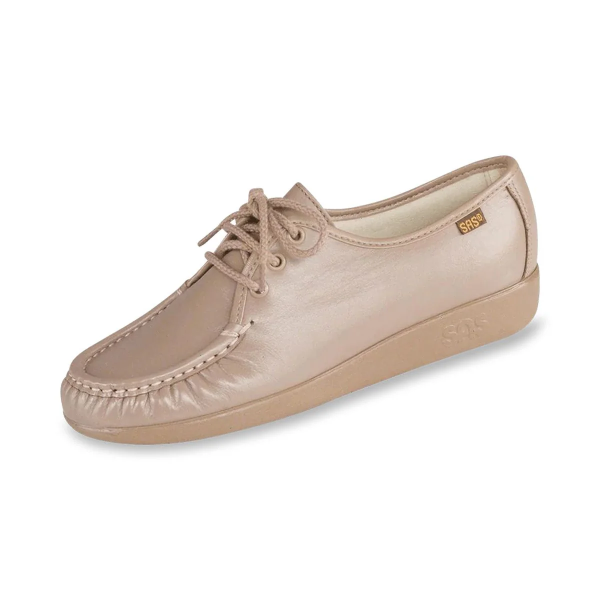 SAS Siesta Women's Lace Up Loafer In Mocha - Image 2