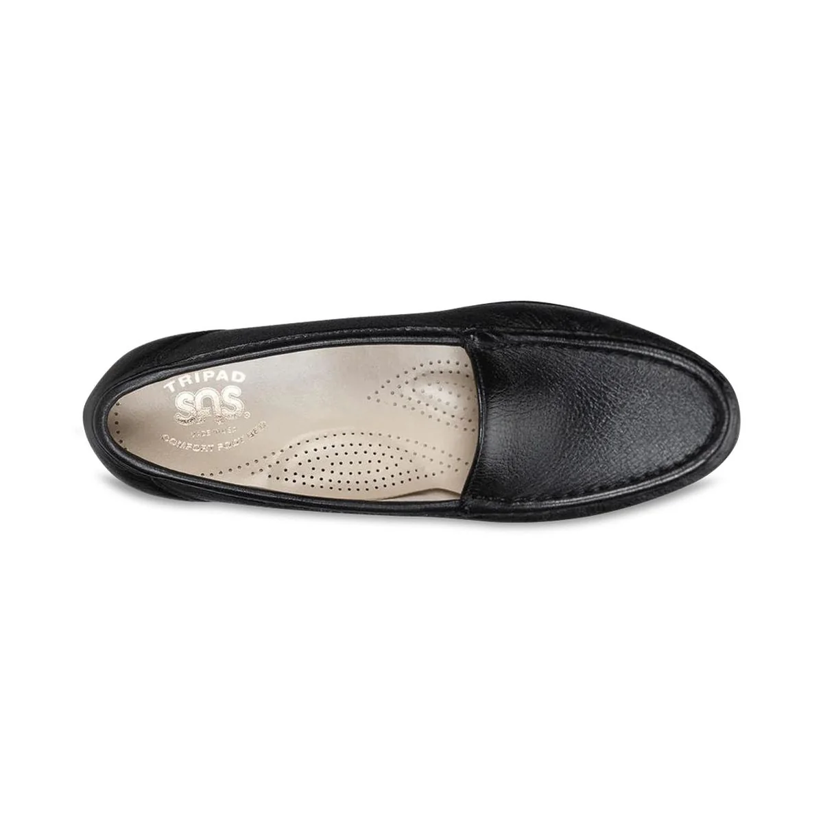 SAS Simplify Women's Slip On Loafer in Black - Image 4
