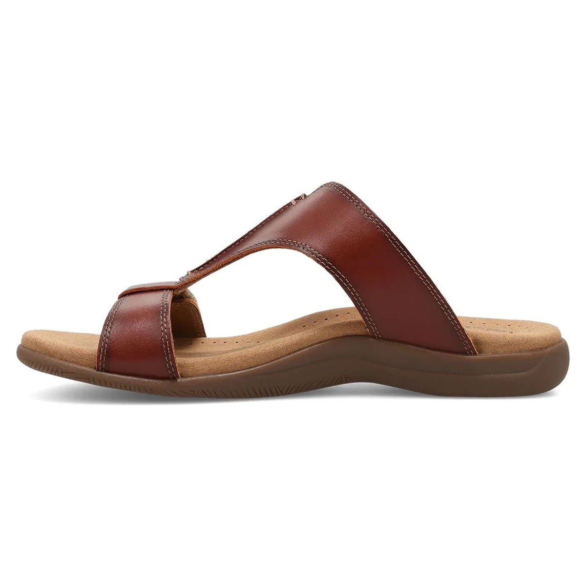 Slide Show Adjustable Strap Sandal in Cognac - Image 5