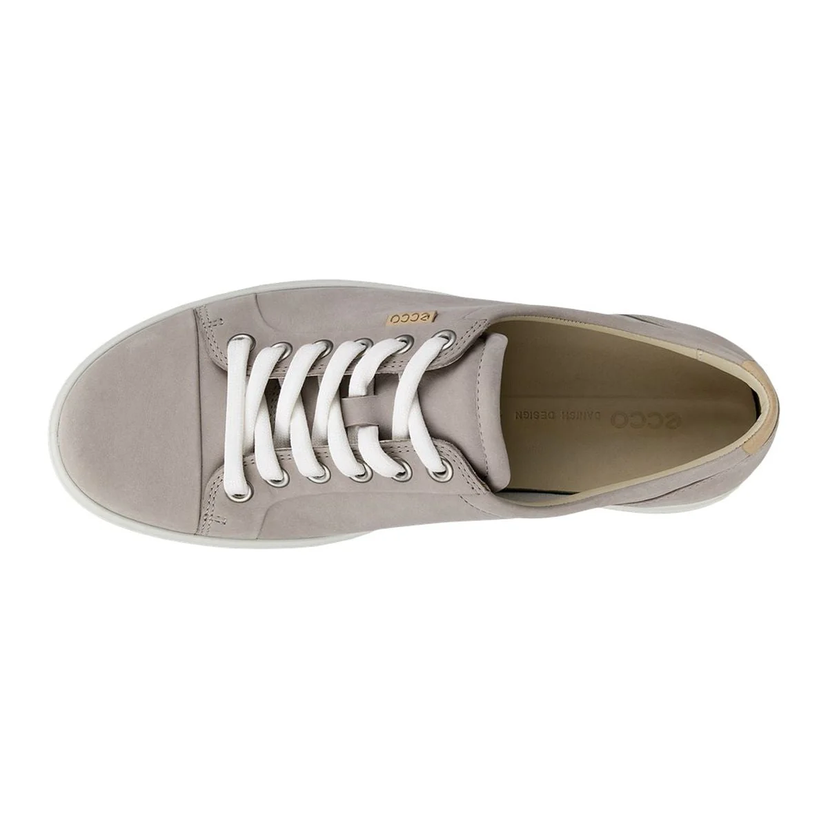 Ecco Soft 7 Women's Sneaker in Grey Rose - Image 5
