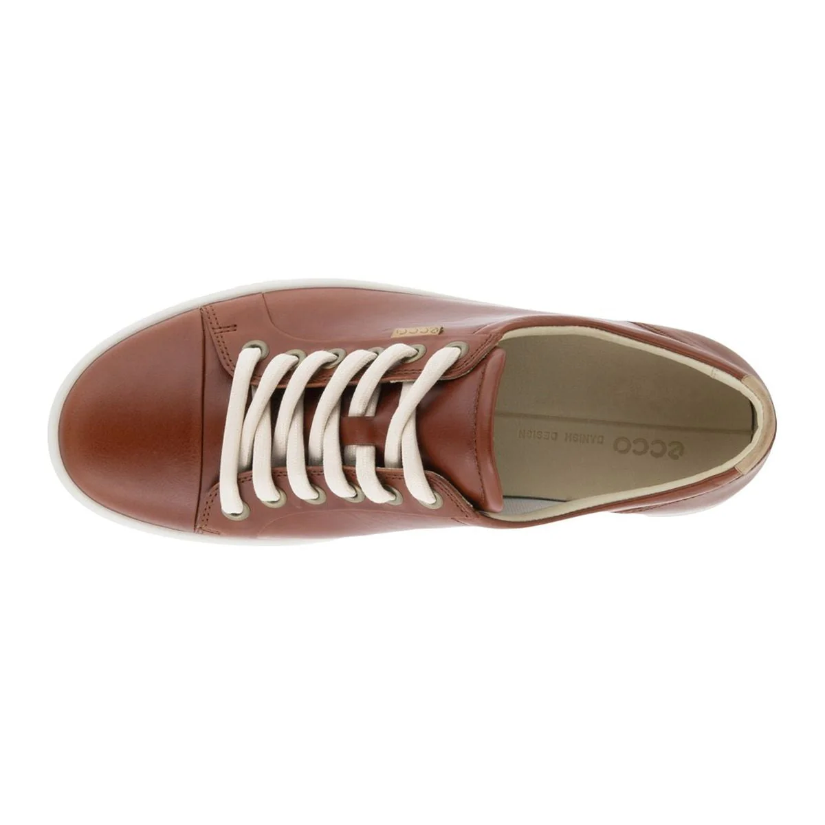 Ecco Soft 7 Women's Sneaker in Cognac - Image 4