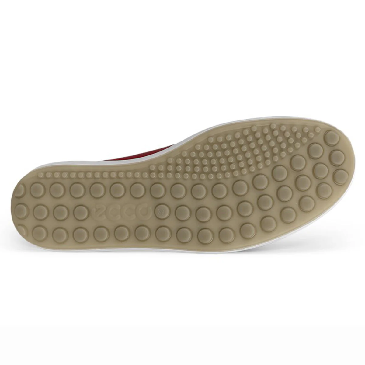 Ecco Soft 7 Women's Sneaker in Chili Red - Image 3