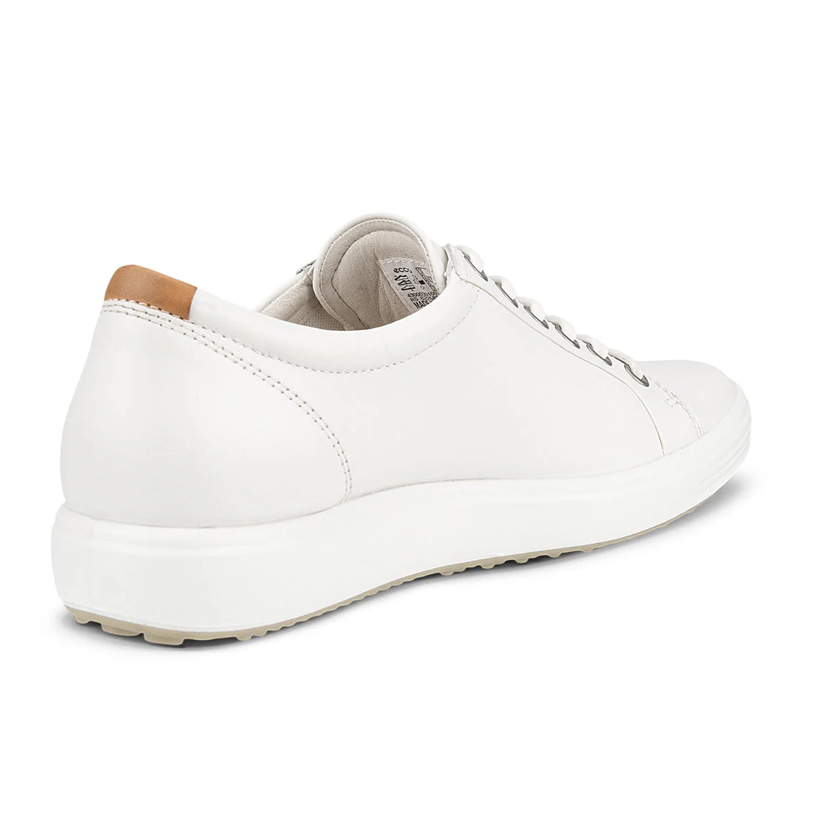 Ecco Soft 7 Women's Sneaker in White - Image 4