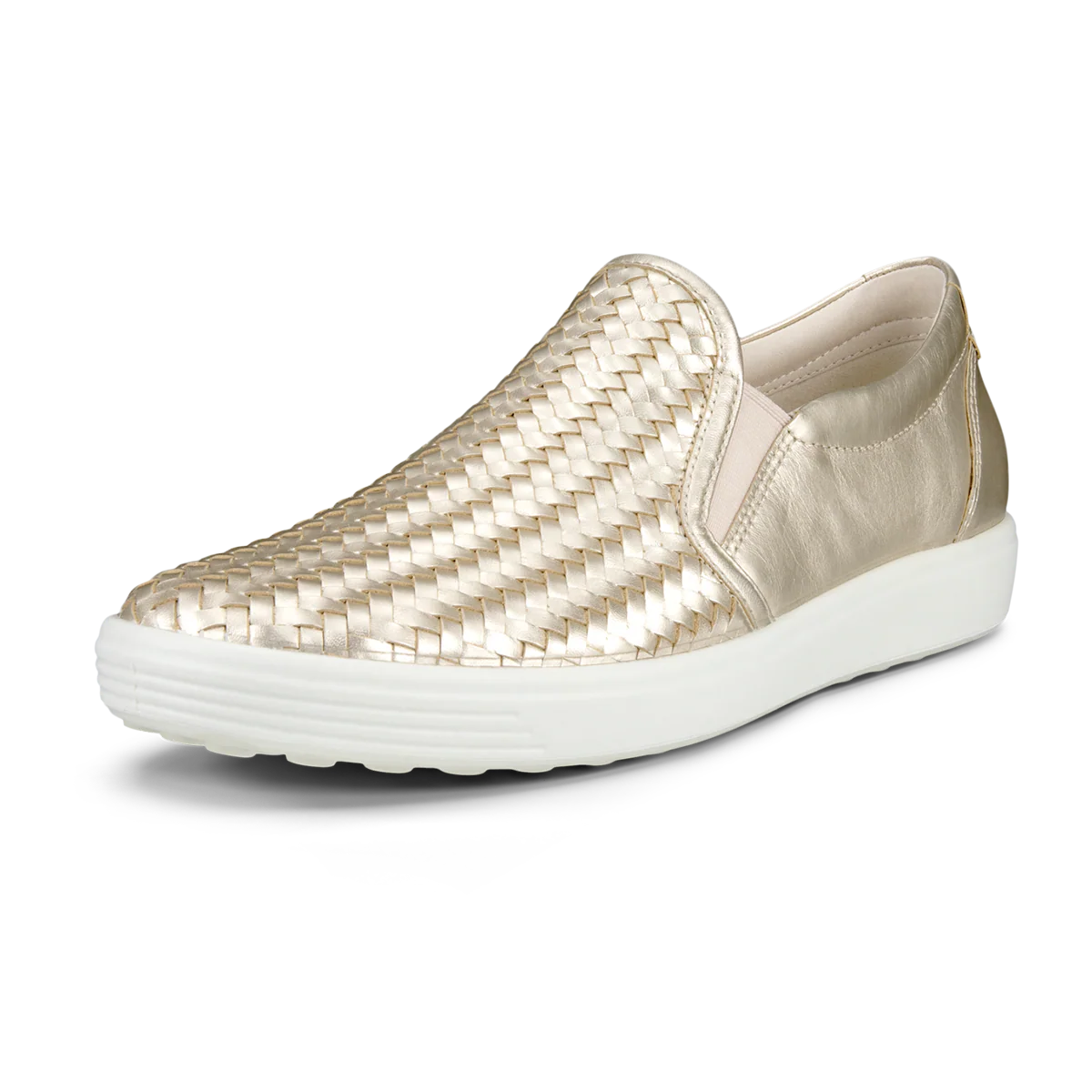 Soft 7 Women's Woven Leather Slip-On Sneaker - Image 2