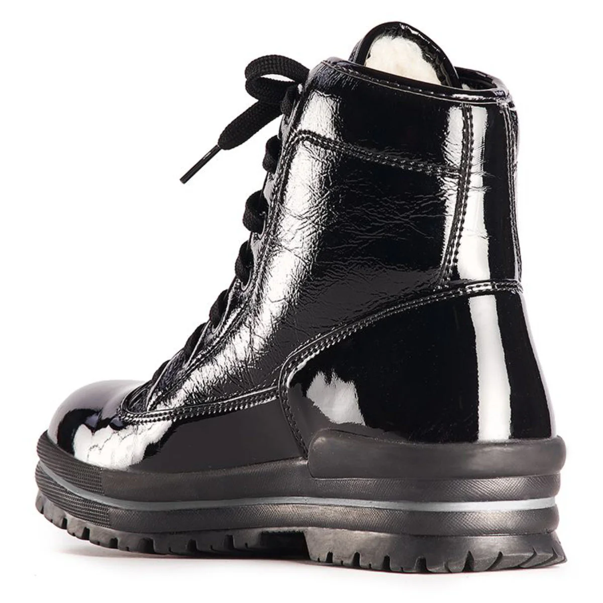 Olang Sound Women's Winter Lace Boots with Foldable Cleats - Image 2