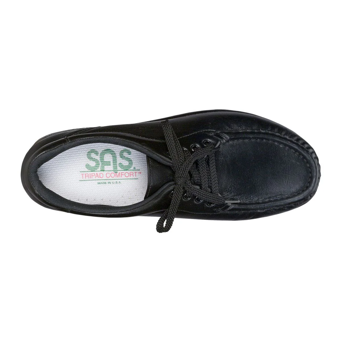 SAS Take Time Women's Lace Up Loafer In Black - Image 3
