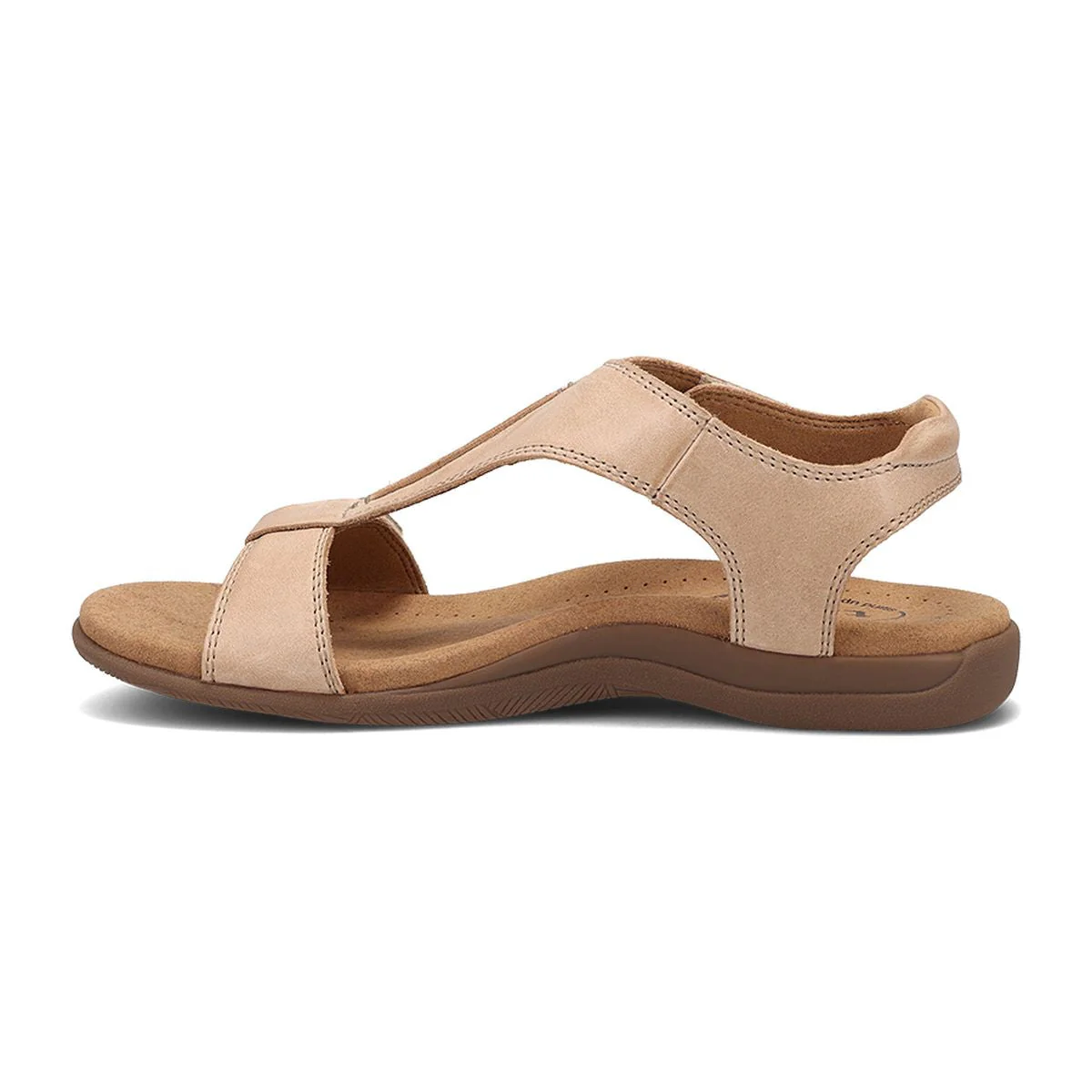 The Show Adjustable Strap Sandal in Stone - Image 2