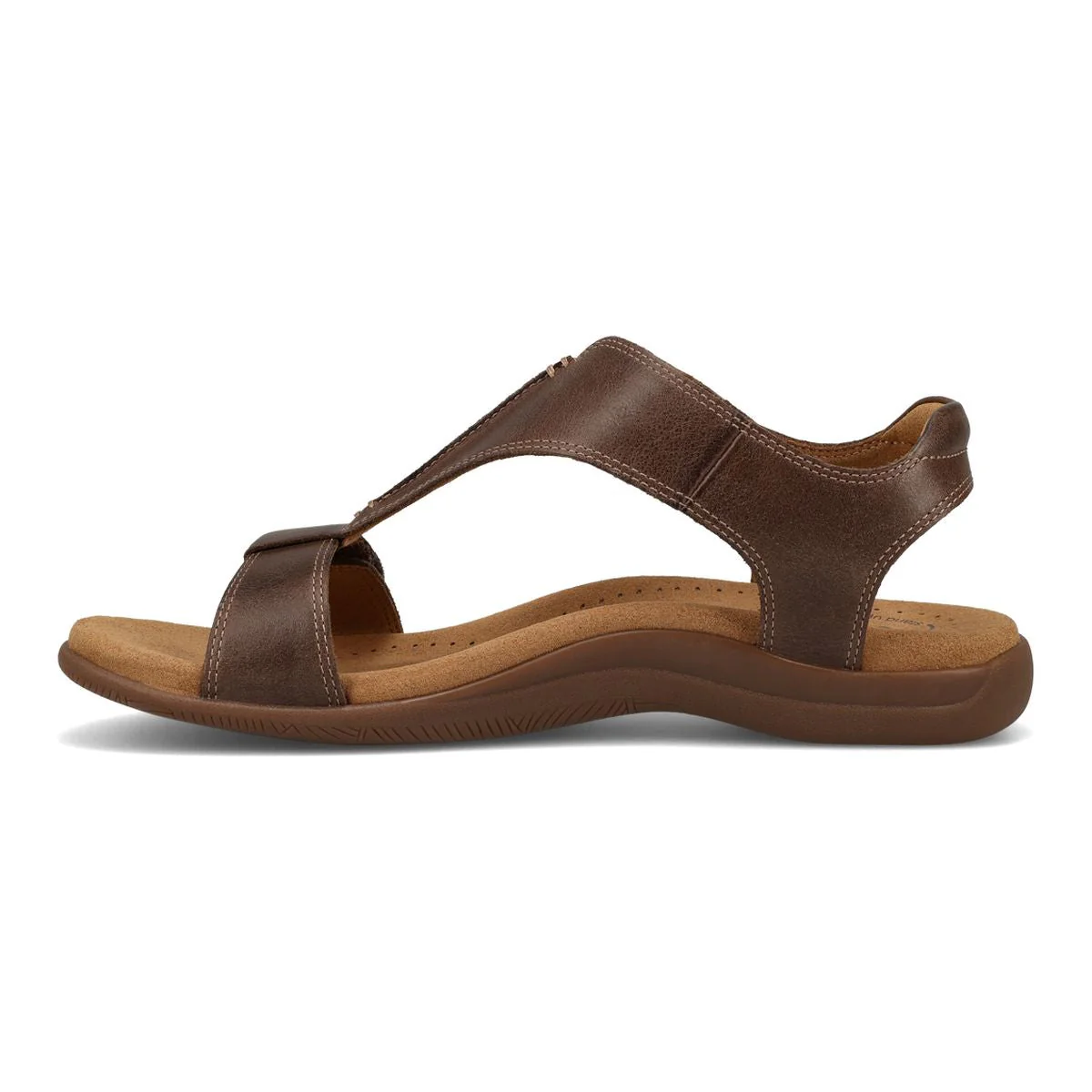 The Show Adjustable Strap Sandal in Mocha - Image 2