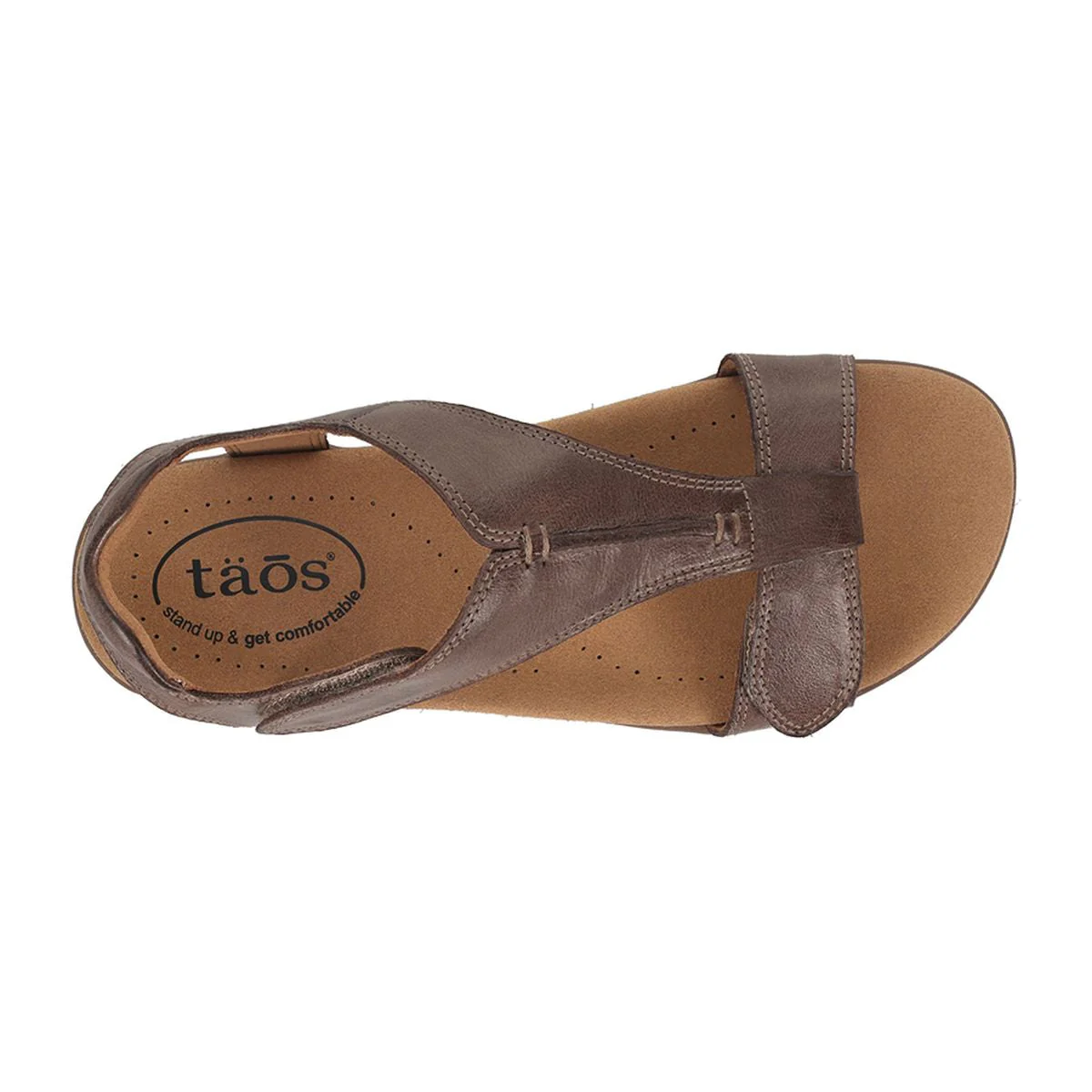 The Show Adjustable Strap Sandal in Espresso - Image 3