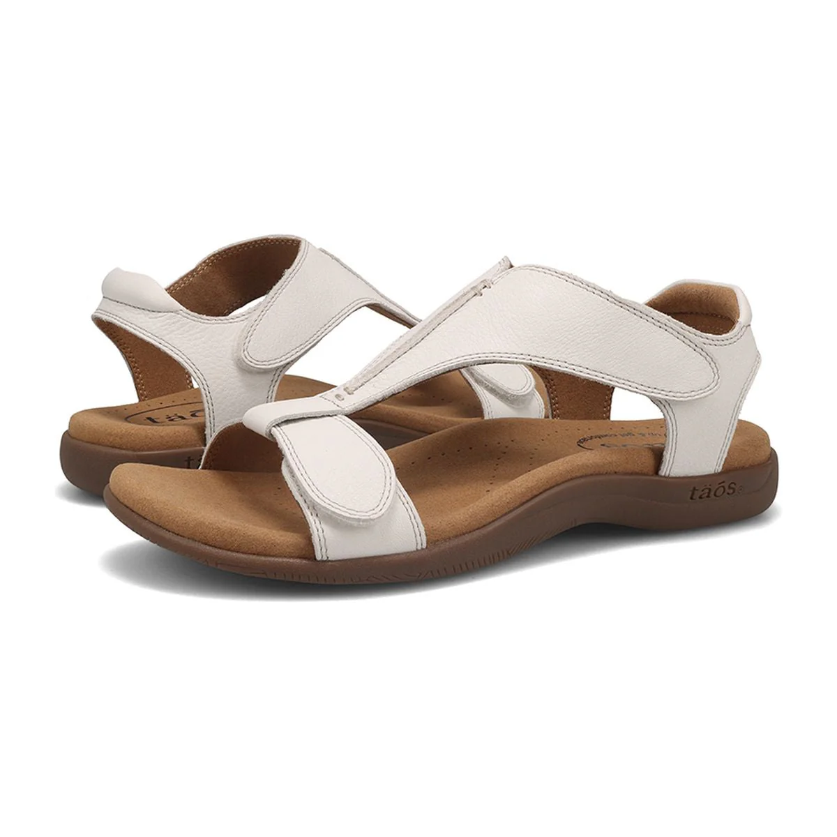 The Show Adjustable Strap Sandal in White - Image 6