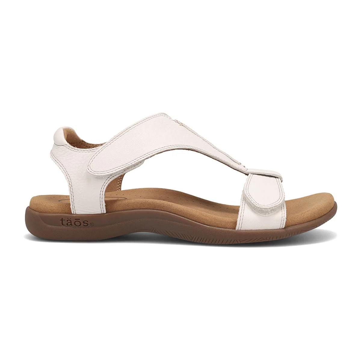 The Show Adjustable Strap Sandal in White - Image 7