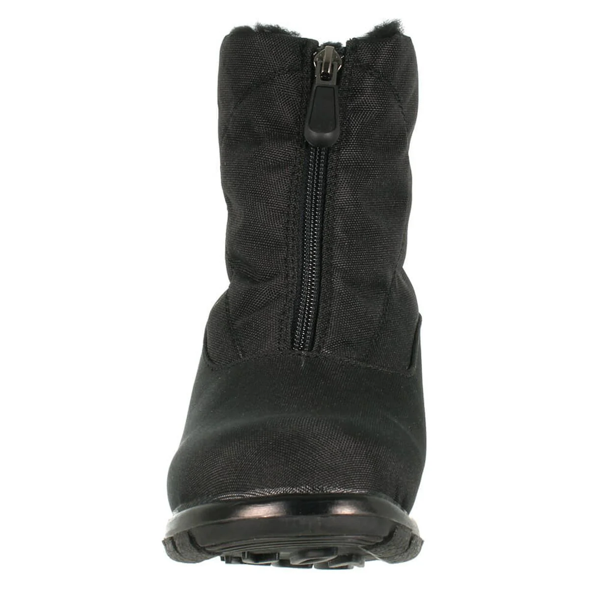 Toe Warmers Women's Alyssa EXTRA Depth Black Nylon Boot - Image 5