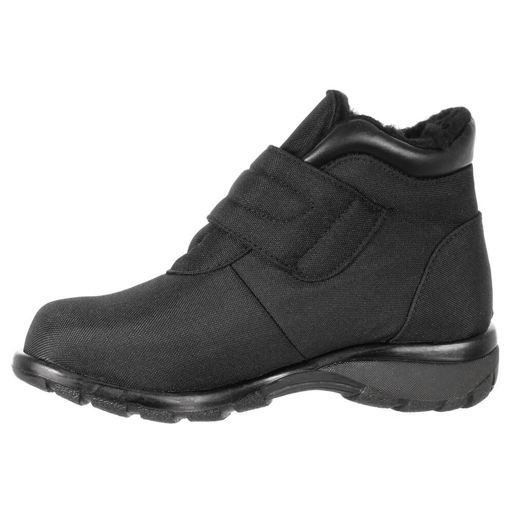 Toe Warmers Women's Olivia EXTRA Depth Black Nylon Boot - Image 4