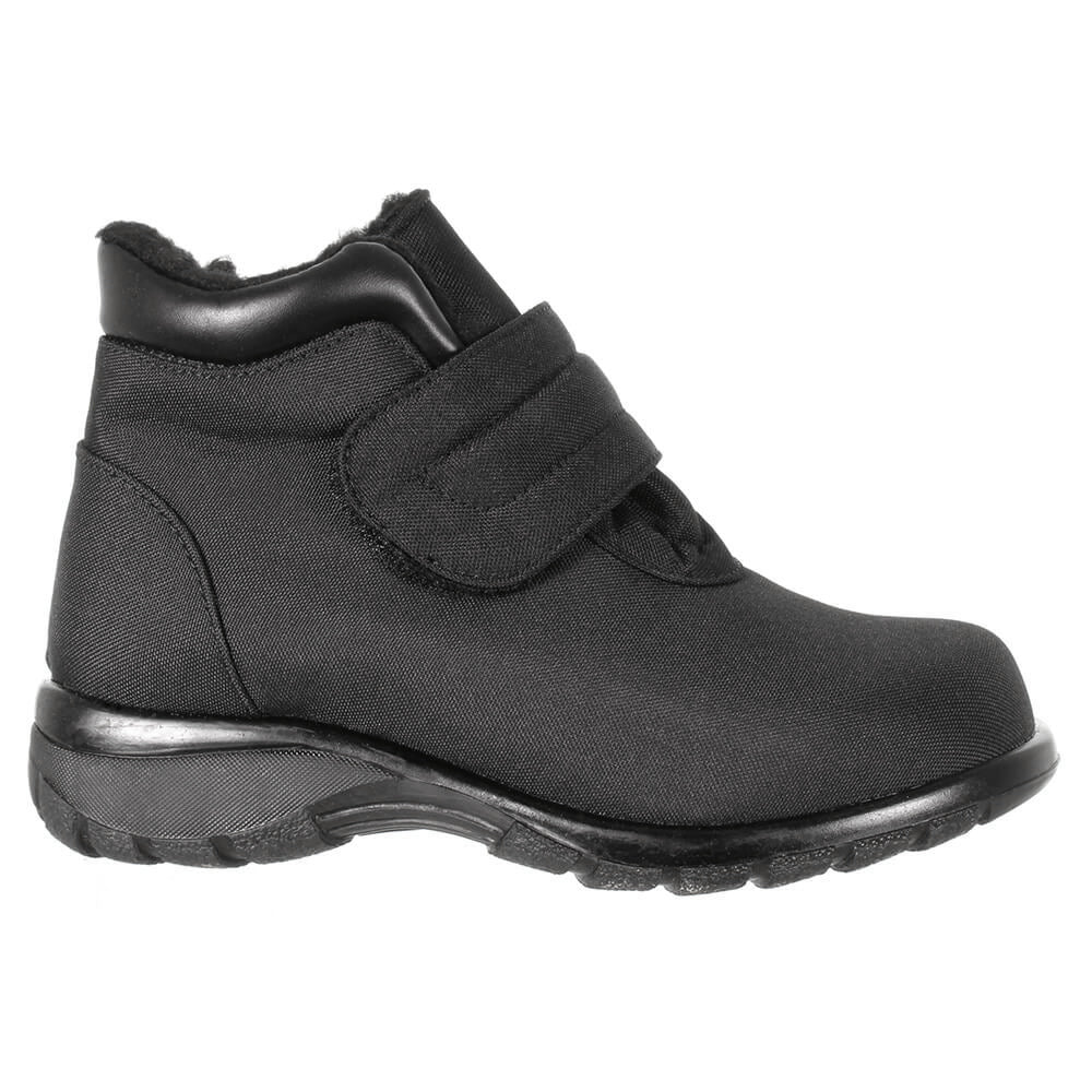 Toe Warmers Women's Olivia EXTRA Depth Black Nylon Boot - Image 5