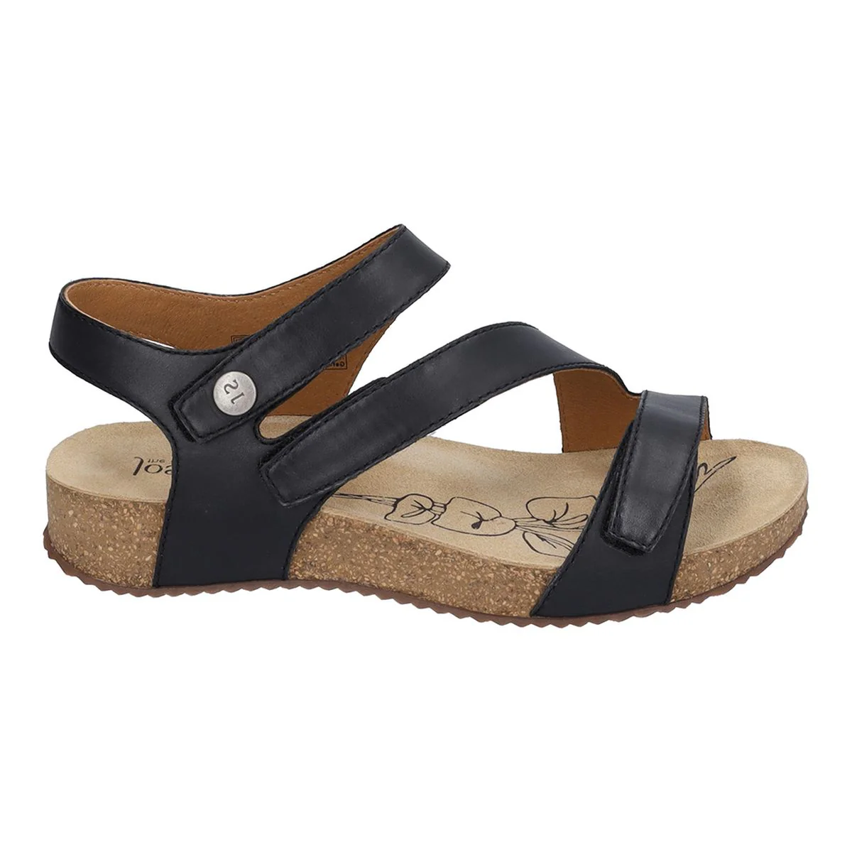 Josef Seibel Tonga 25 Women's Sandals in Black - Image 2