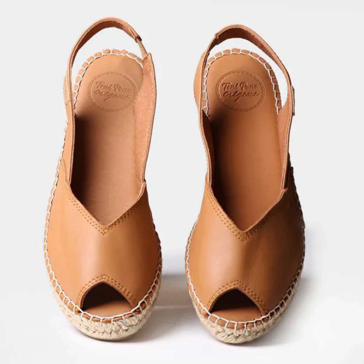 Toni Pons Bernia Women's Wedge Espadrilles in Tan - Image 3