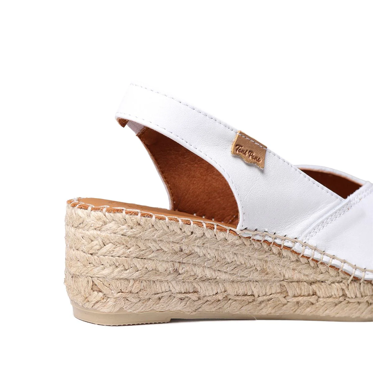 Toni Pons Bernia Women's Wedge Espadrilles in White - Image 4