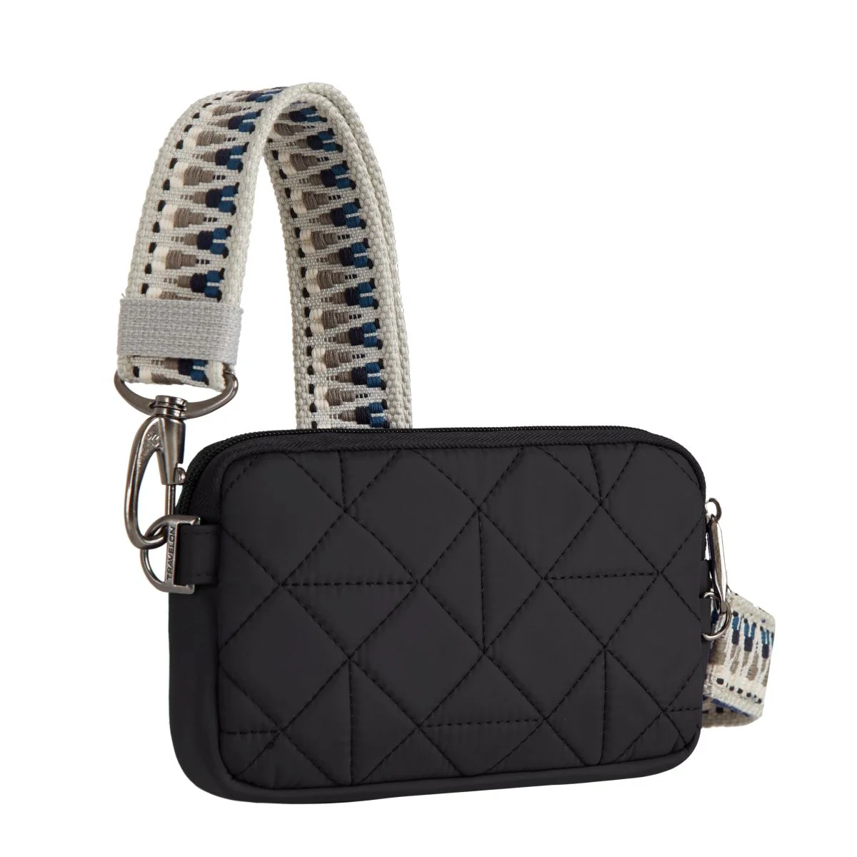 Travelon Women's Anti-Theft Boho Phone Sling in Black