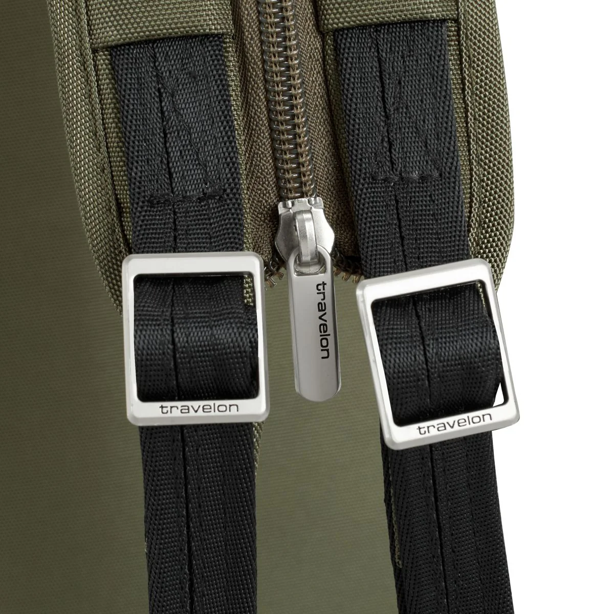 Travelon Unisex Anti-Theft Classic Convertible Sling Backpack in Olive - Image 3