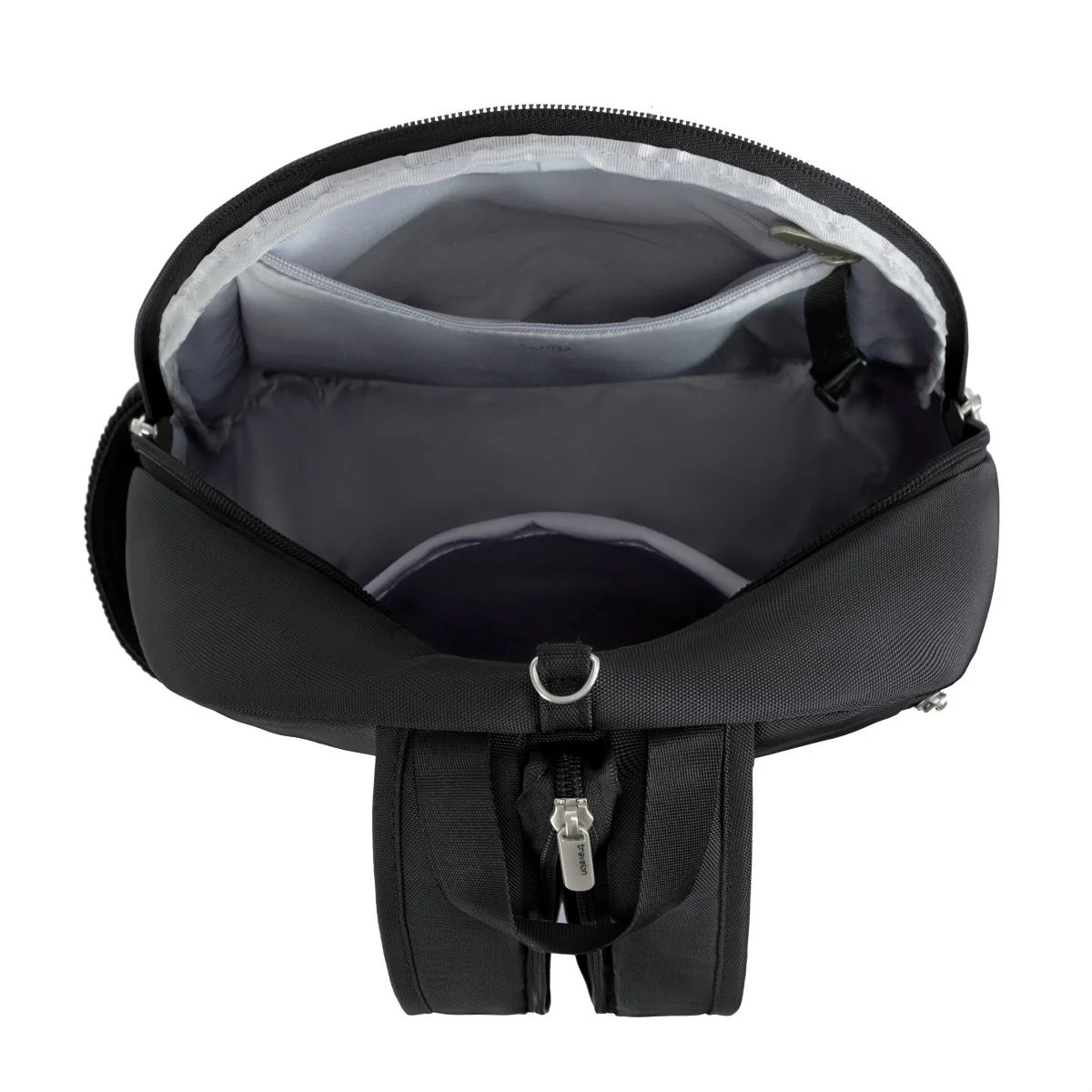 Travelon Unisex Anti-Theft Classic Convertible Sling Backpack in Black - Image 5