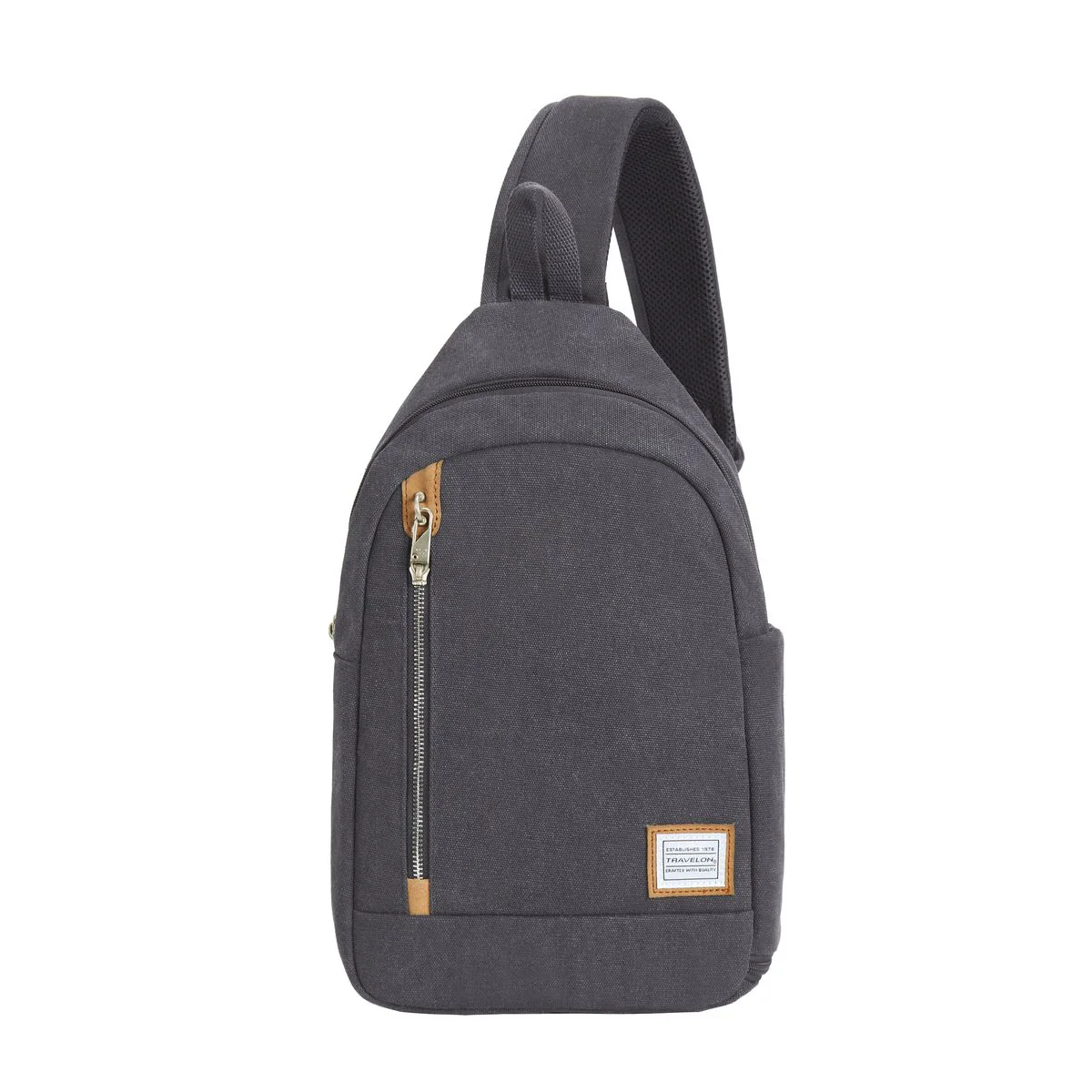 Travelon Anti-Theft Heritage Sling Bag in Pewter