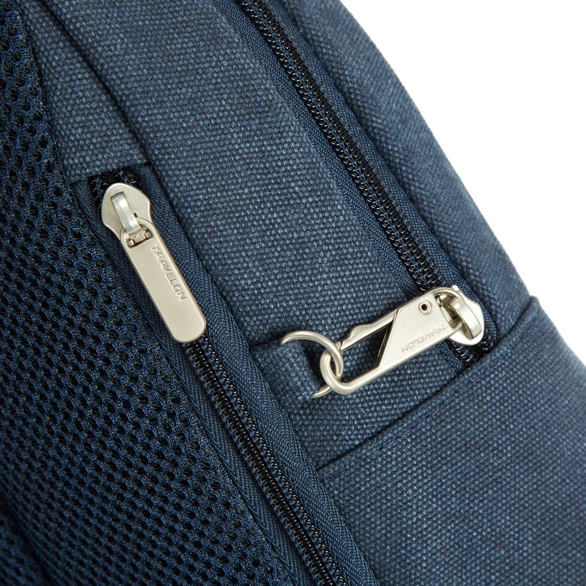 Travelon Anti-Theft Heritage Sling Bag in Indigo - Image 9