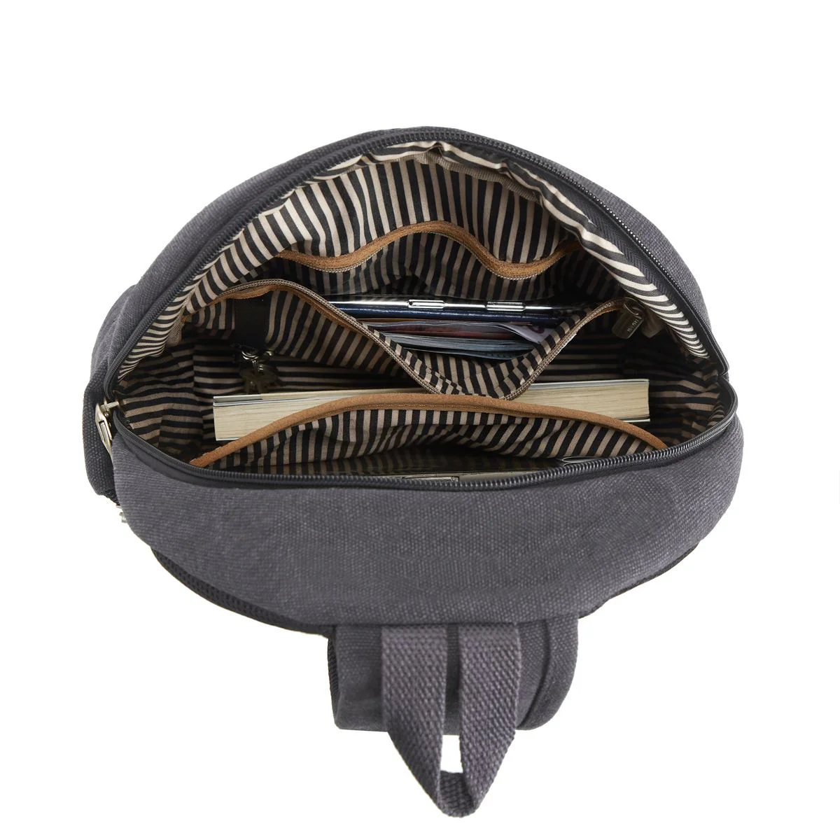 Travelon Anti-Theft Heritage Sling Bag in Pewter - Image 5