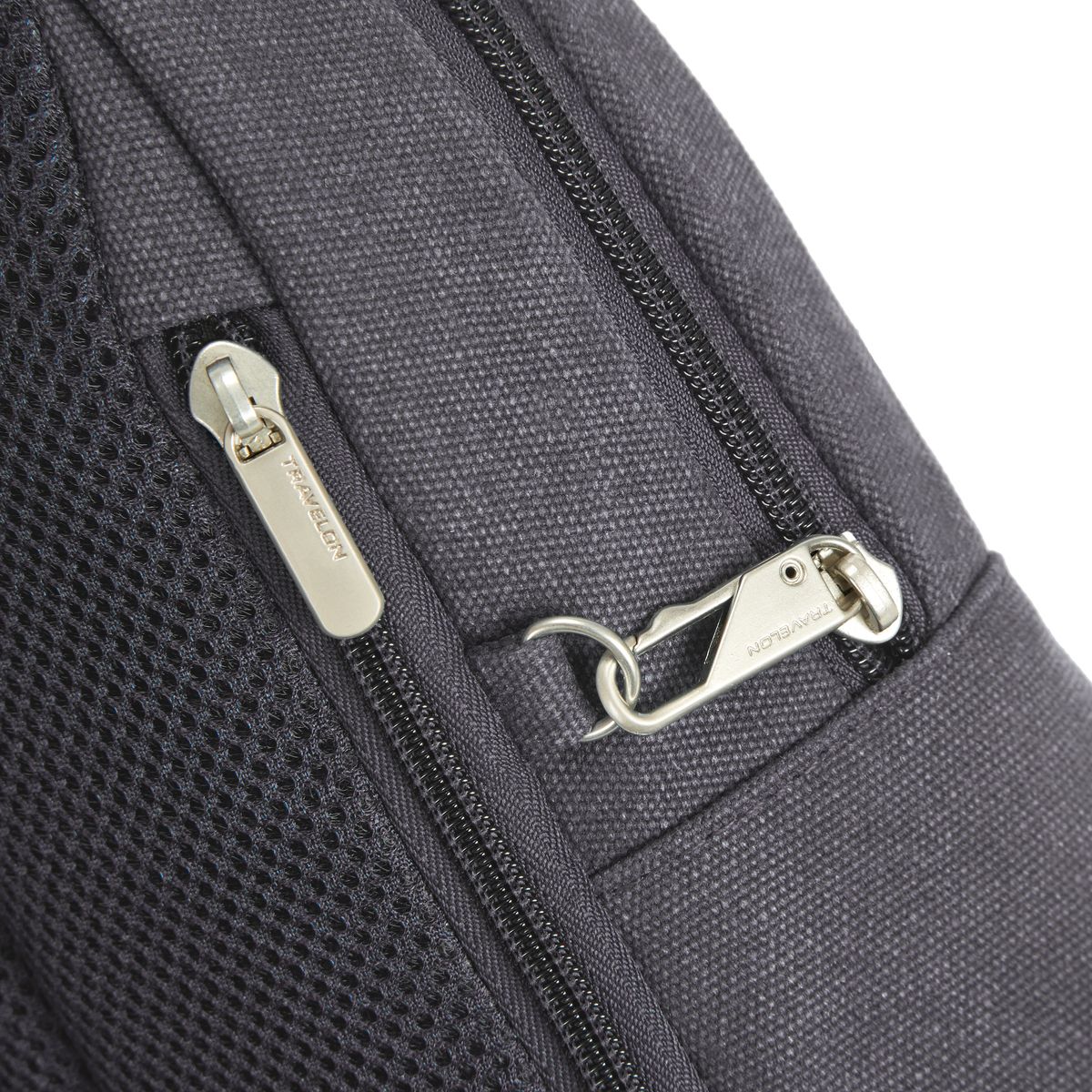 Travelon Anti-Theft Heritage Sling Bag in Pewter - Image 8
