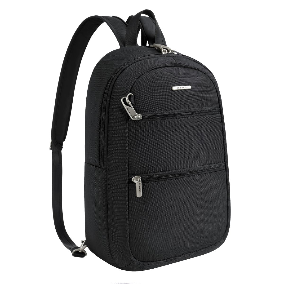 Travelon Unisex Anti-Theft Classic Convertible Sling Backpack in Black