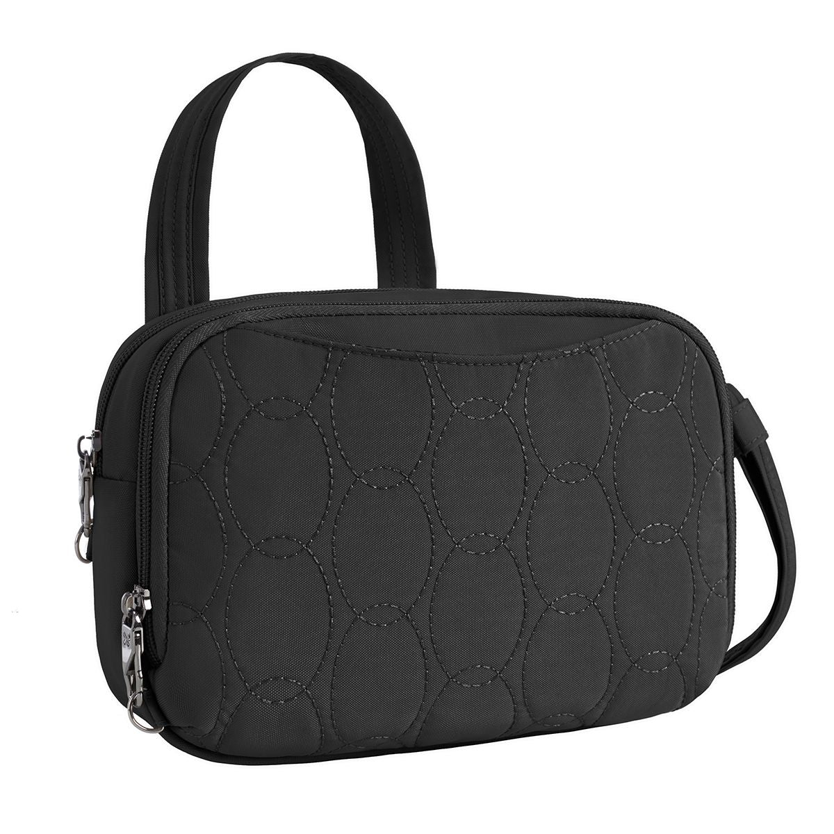 Travelon Women's Runways Anti-Theft Double Compartment Crossbody - Image 2