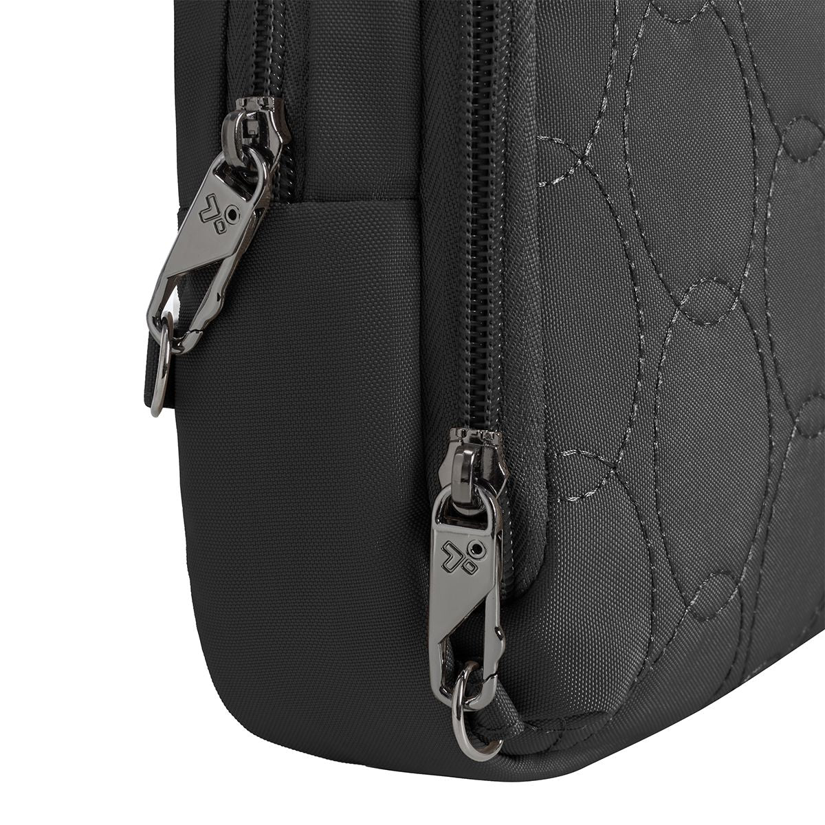 Travelon Women's Runways Anti-Theft Double Compartment Crossbody in Black - Image 4