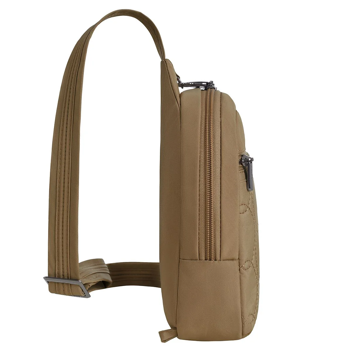Travelon Women's Runways Anti-Theft Small Sling in Latte - Image 3