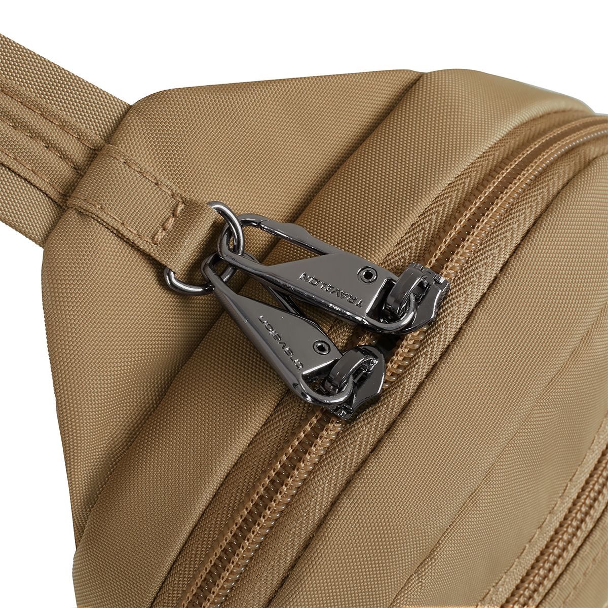 Travelon Women's Runways Anti-Theft Small Sling in Latte - Image 7