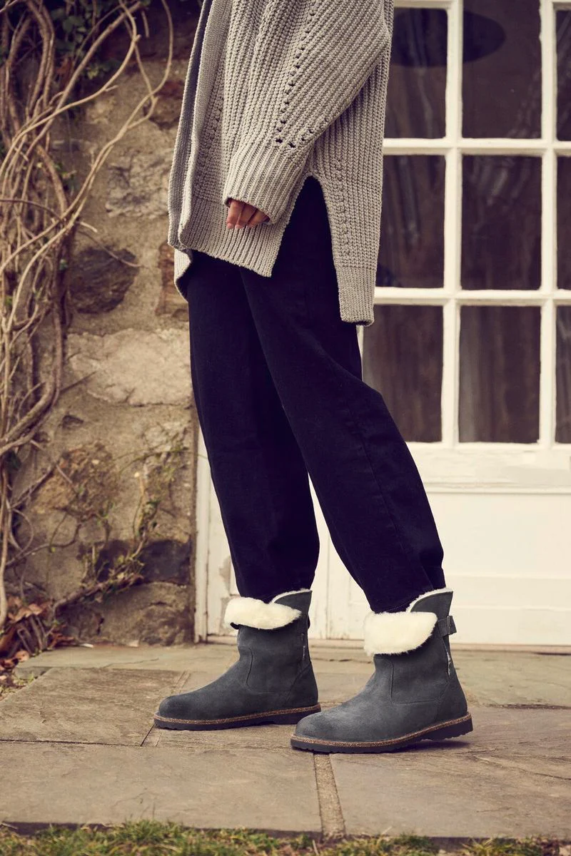 Birkenstock Uppsala Shearling – Black - Image 4