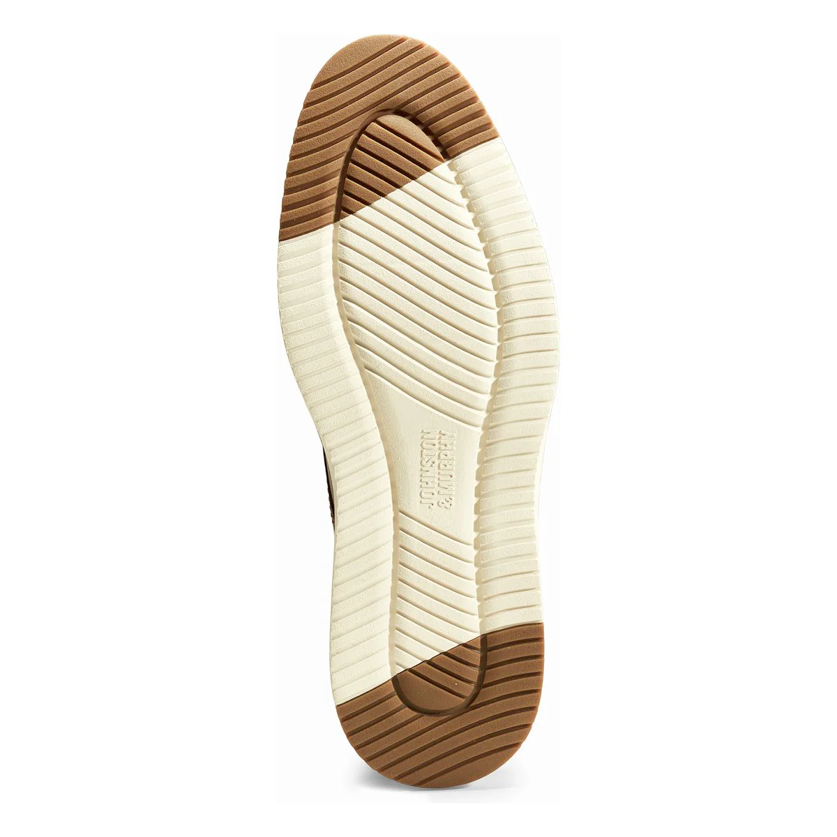 Johnston & Murphy Upton Plain Toe Casual Men's Shoe in Tan - Image 4