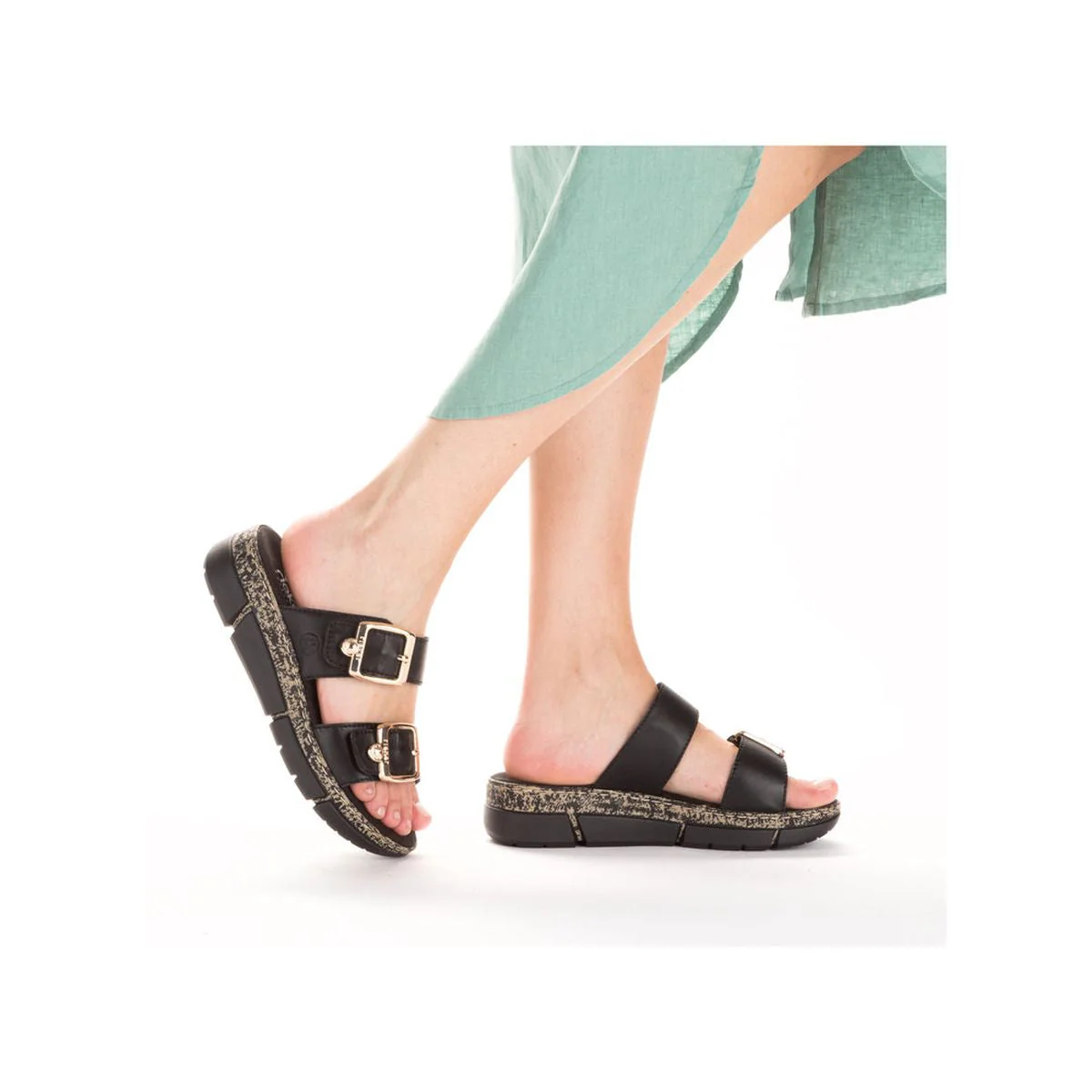 V2372 2-Strap Mule Sandals - Image 7