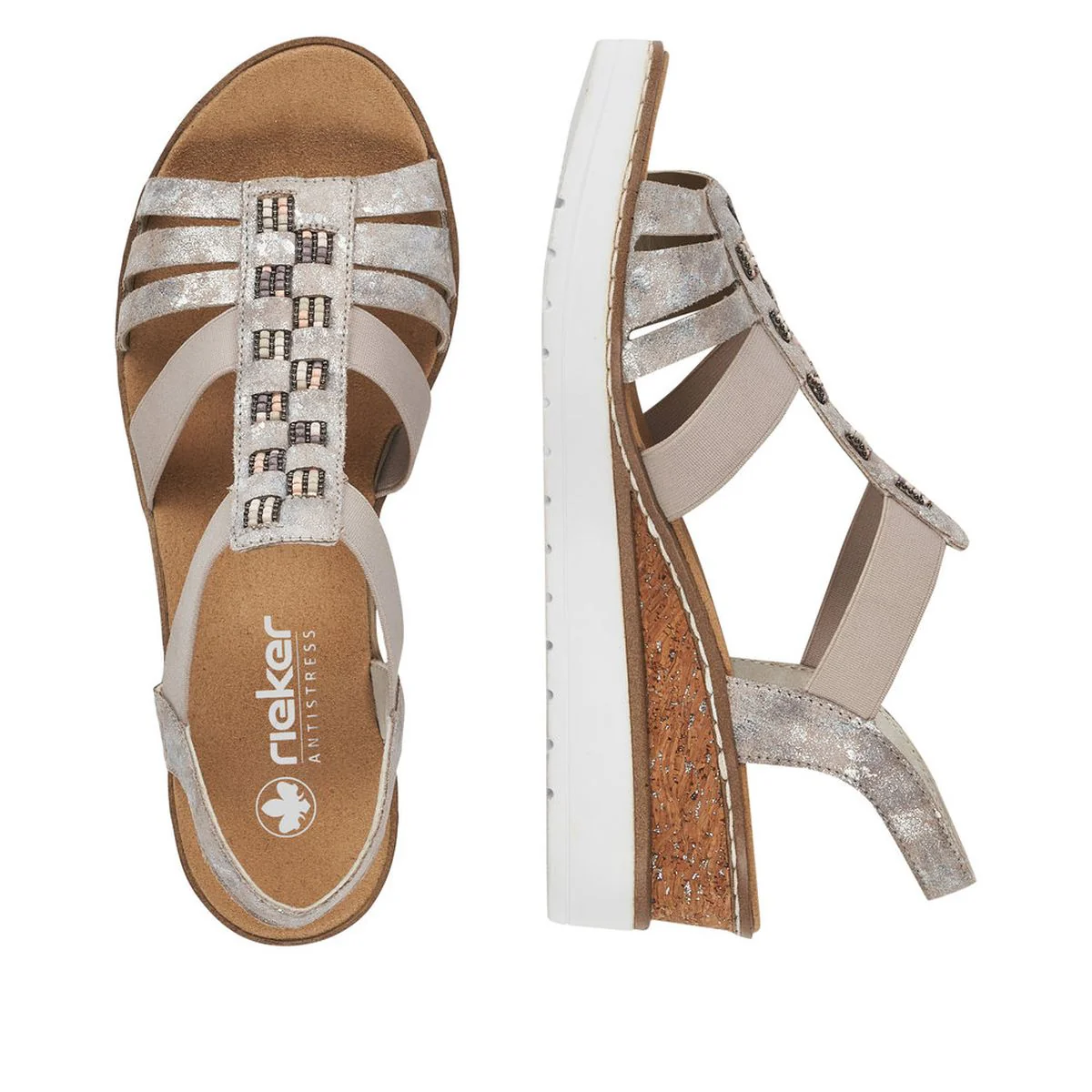 V3822 Wedge Sandals - Image 6