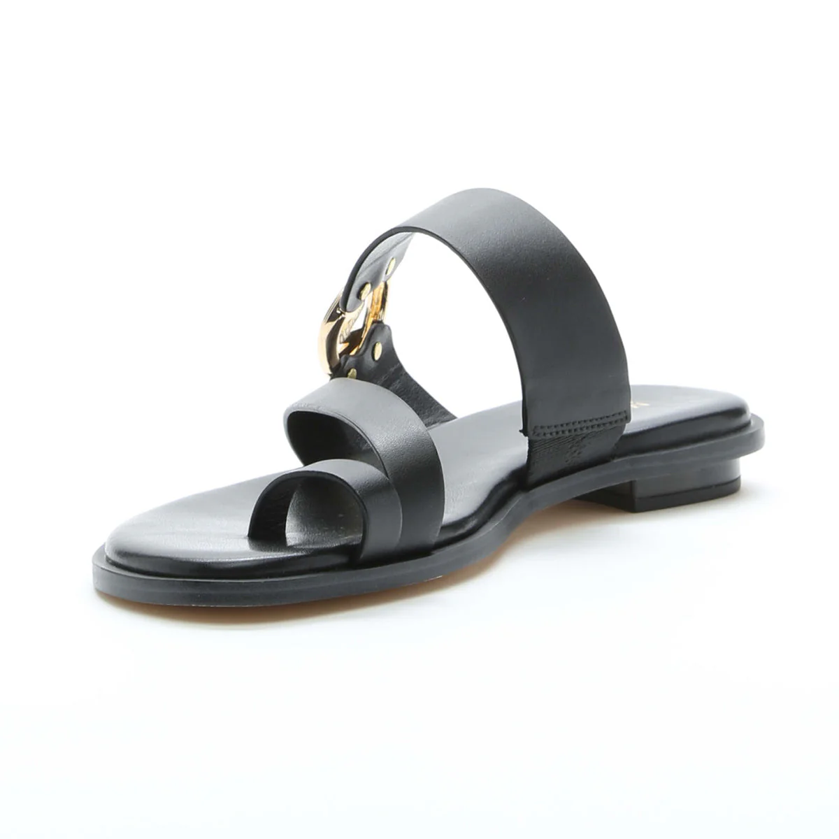 Michael Kors Vera Flat Toe Thong Slide in Black - Image 3