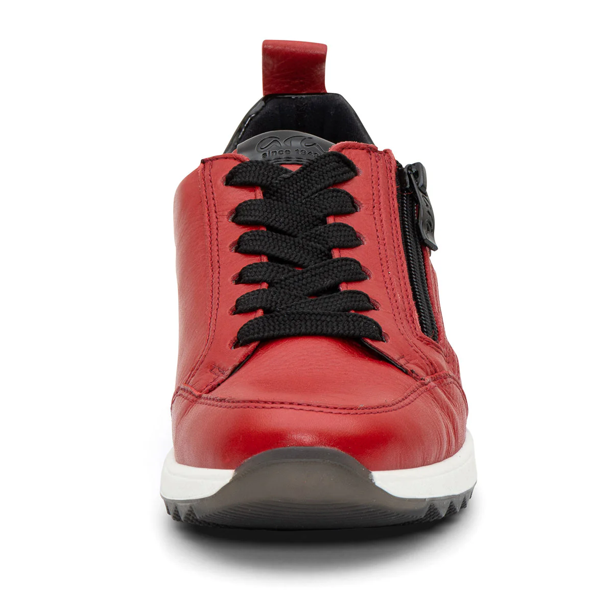 Ara Victoria Women's GORE-TEX Zip Sneaker In Red - Image 7