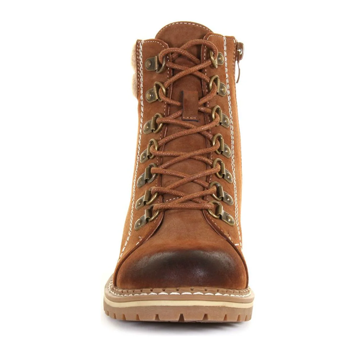 Wanderlust Lina Women's Boot In Dark Tan - Image 5