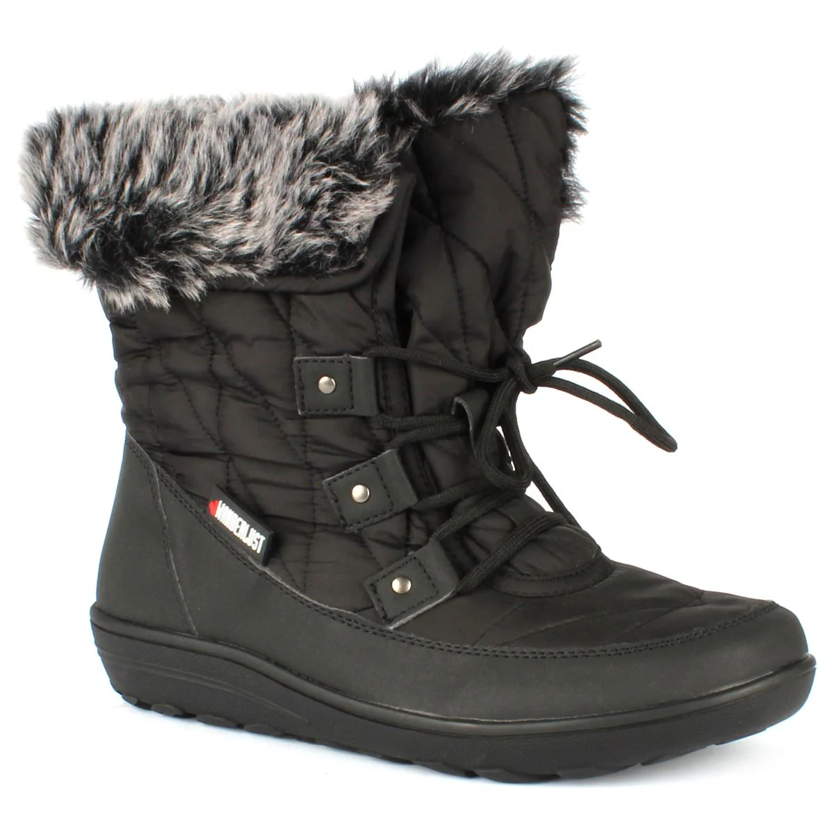 Wanderlust Snowflake Women's Winter Boot in Black - Image 6